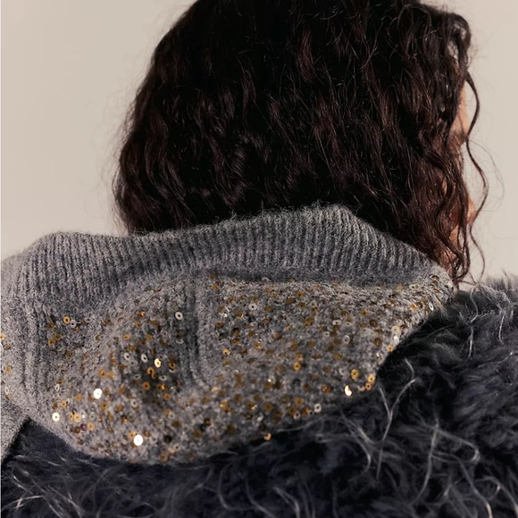 Free People Suki Sparkle Hood - Picture 4 of 6